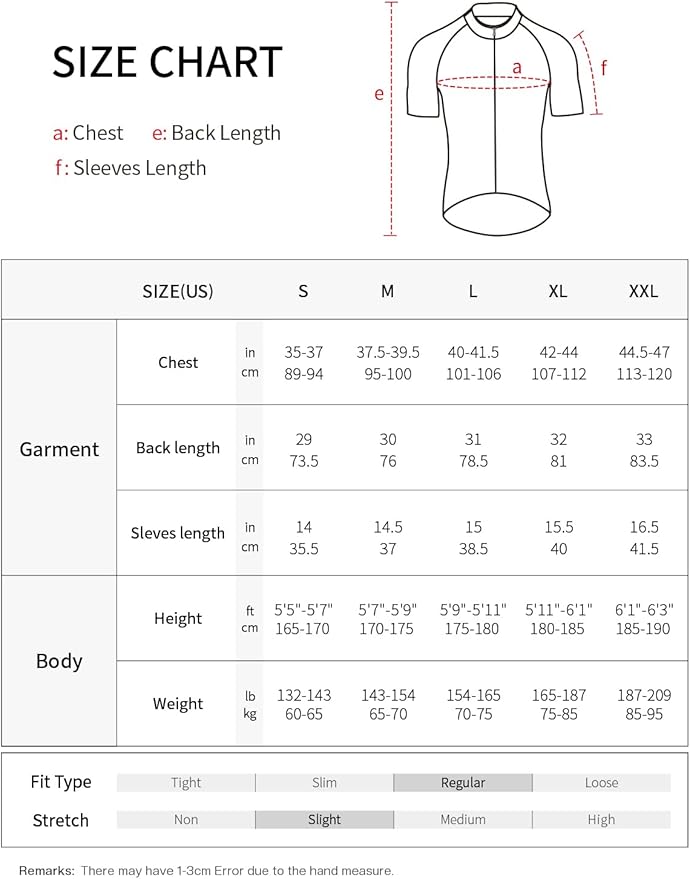 BERGRISAR Men's Half Zipper Cycling Jersey Short Sleeves Bike Bicycle Shirts with Zipper Pocket Quick-Dry Breathable BG060