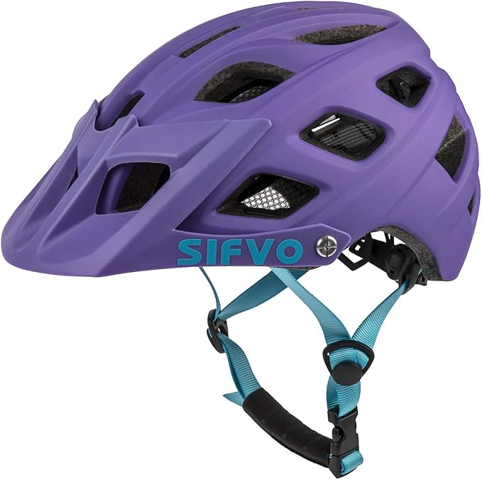 Kids Bike Helmet for Boys and Girls Ages 8-14 Adjustable Youth Helmet with Detachable Visor Lightweight, Safe & Stylish Cycling Bicycle Helmets for Kids 54-57cm