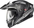 ScorpionEXO AT960 Modular Adventure Street Motorcycle Helmet with Bluetooth Ready Speaker Pockets DOT ECE Approved Hicks (Phantom - Small)