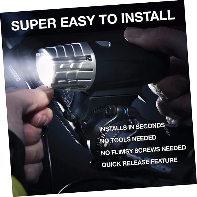 USB Rechargeable Bike Light Kit Led Front Rear Bike Lights Easy to Install
