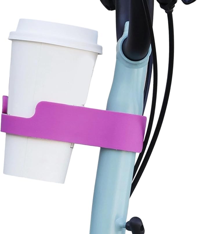 Folding Bike Cup Holder Quick Release, Sturdy Design, Bottle Mount for Commuters & Cyclists Bike Cup Stand