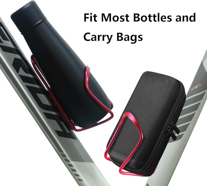Alloy Aluminum Lightweight Bike Water Bottle Holder - 2 Pack for MTB & Road Bike
