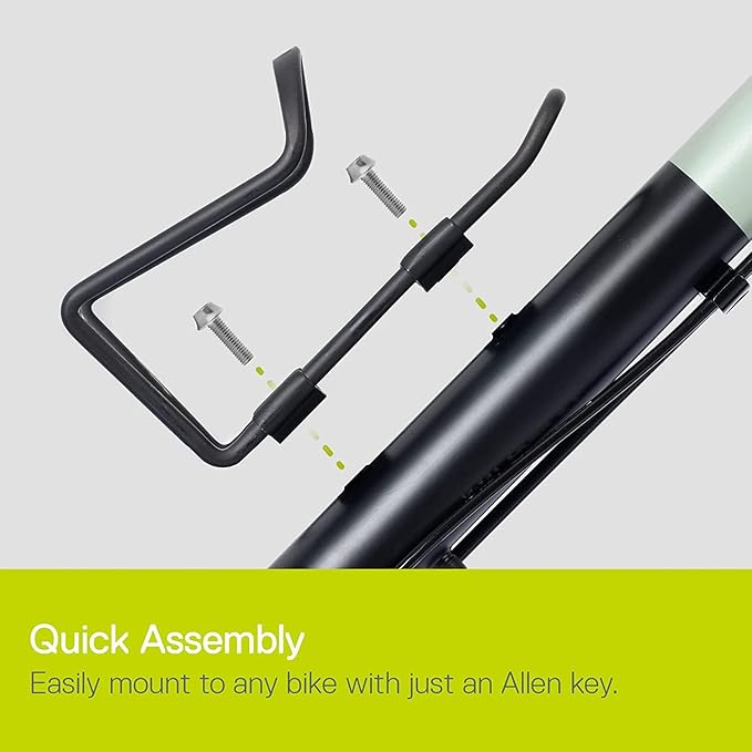 Lightweight Bike Water Bottle Holder by Delta Cycle - Bottle Cage Holder Mount - Compatible with Any Standard Water Bottle - Easy Installation Quickly Mounts to Any Bike