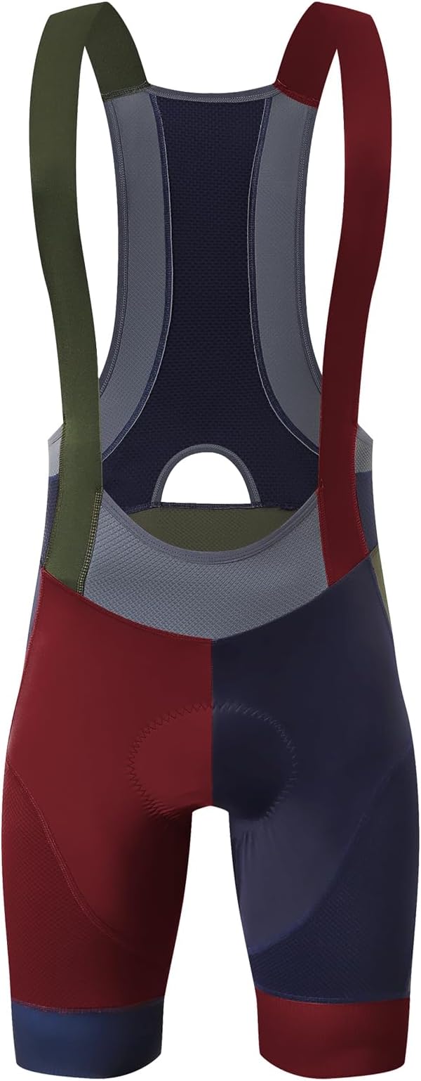 Cycling Bib Shorts for Men - Road Bike Bicycle Breathable Padded Riding Tights
