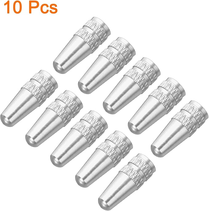 HARFINGTON Bike Valve Caps Anodized Aluminum Road Bicycle Air Tire Valve Caps Dust Caps for MTB Road Racing Bicycle