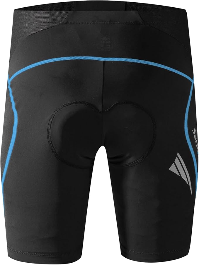 Santic Men's Cycling Shorts Padded Bicycle Riding Pants Bike Biking Clothes Cycle Wear Tights