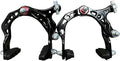 1 Pair C-Brake Brake Arm Set – Front & Rear Side Pull Rim Brakes with 50mm Pads, 110mm Arm – Electroplated Aluminum Alloy