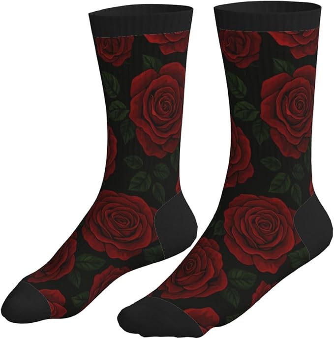 Crew Athletic Socks Funny Crazy Casual Sports Novelty Dress Socks for Women Men Running Hiking
