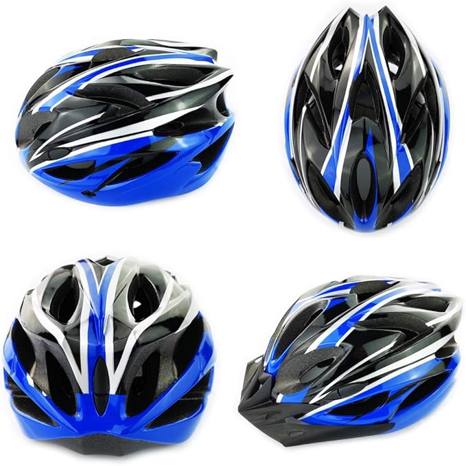 UPANBIKE Adult Bike Helmet - One-Piece Adjustable Safety Protection for Mountain & Road Bikes