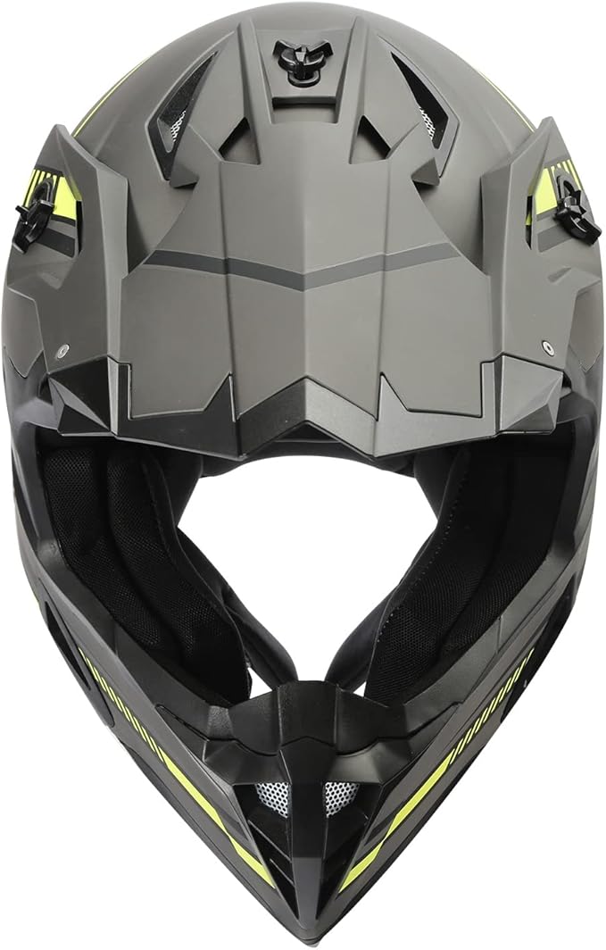 TCT-MOTORPARTS DOT Motorcycle Adult Full Face Helmet Off Road Dirt Bike Motocross ATV MTB Mountain Bike Helmet for Men Women