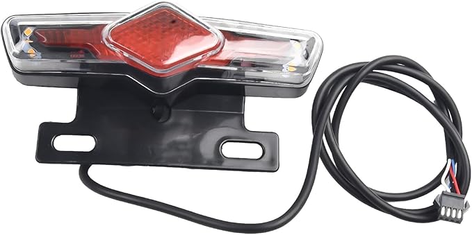 1 Set Ebike Headlight And Tail Light Sets, Electric Bike Front Lighst Rear Lights DK336 Switch Cable Kit, 12V-72V LED Light Set Headlight-Taillight Lights DK336 E-Bike-Light Sets LCD Display