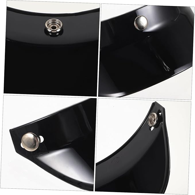 Gatuida 4pcs Visor Insert Shield for Outdoor Riding Material Uv Fits Various Half Helmets for and Comfort