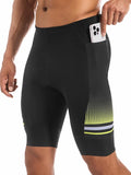 Przewalski Men's Padded Bike Shorts Cycling Road Riding Bicycle Cycle Shorts Pockets UPF 50+ Biking Tights