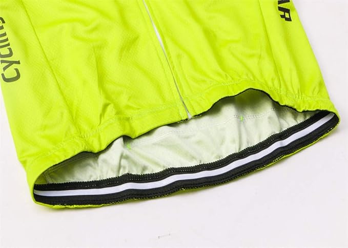 Cycling Jersey Men Full Zip Bike Shirt Racing Top Bicycle Clothing