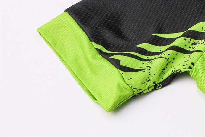 Sportswear Cycling Jerseys Short Sleeve Bike Clothing Bike top Men MTB Jersey Breathable Summer Black