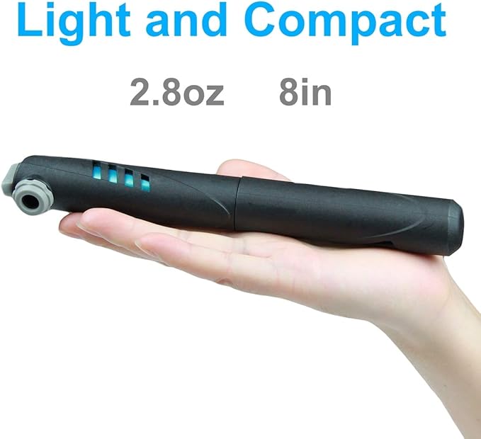 Bike Repair Kit Contains 16-in-1 Tool, 120Psi Mini Bicycle Pump, Tire Patch, Used for Mountain/Road Bike.(Blue)