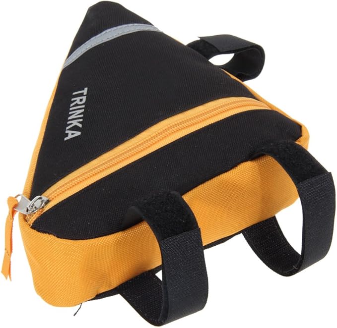 MOOCY Bike Bag, Bicycle Frame Bag,Cycling Accessories Pack for Phone, Wallet, Keys, Tools, Use for Road Bike MTB Commute Bicycle Bike Accessories