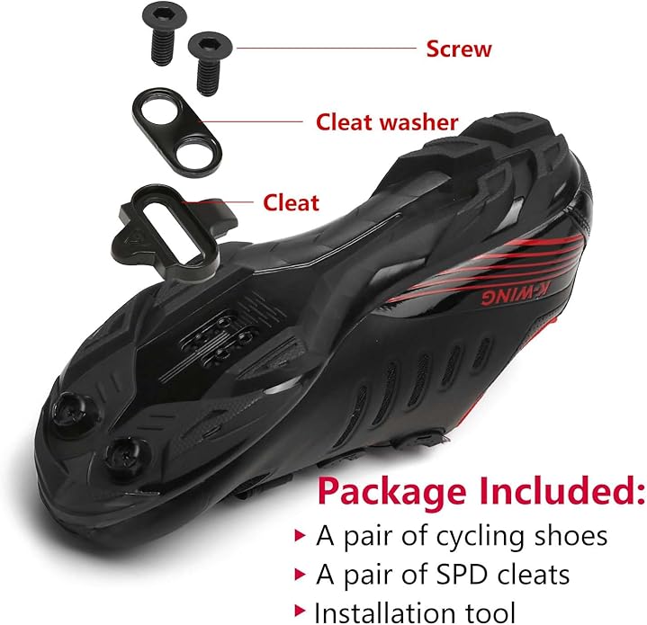 Unisex Cycling Shoes Compatible with pelaton Indoor Road Bike Shoes Mountain Bike Shoes for Men and Women Delta Cleats Clip Outdoor Pedal Bicycle Shoes MTB Shoes for Men