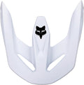 Fox Racing V1 Helmet Motocross Dirt Bike Visor, Matte White, X-Large/XX-Large
