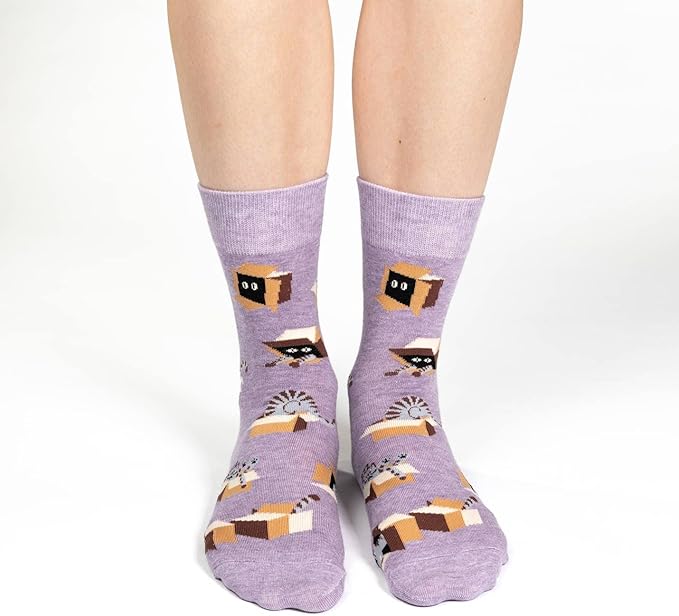 Good Luck Sock Novelty Crew Socks for Adults - For Men, Women and Teens