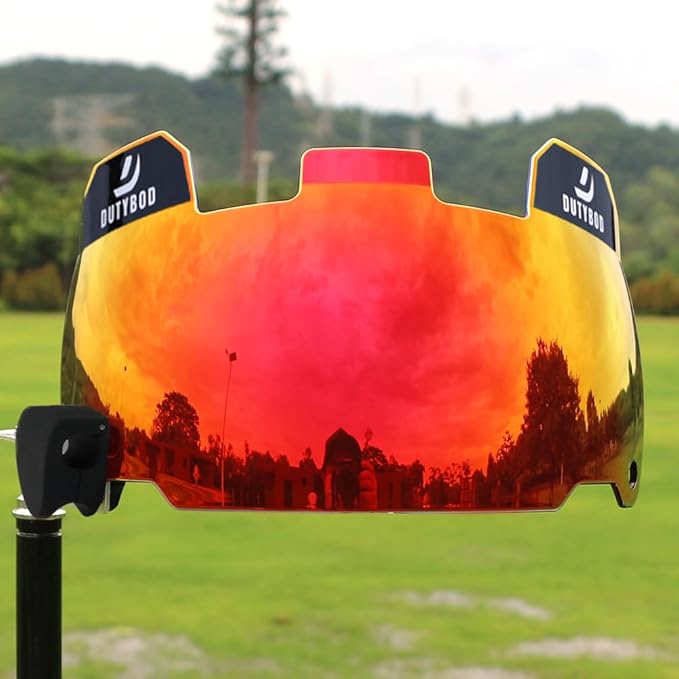 Football Visor, Clear Football Helmet Visor, Football Shield, Fits Youth and Adult Football Helmets