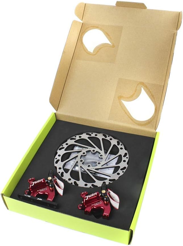 Juin Tech F1 Hybrid Hydraulic Disc Brake Caliper Set - Flat Mount - for Road, Gravel & CX