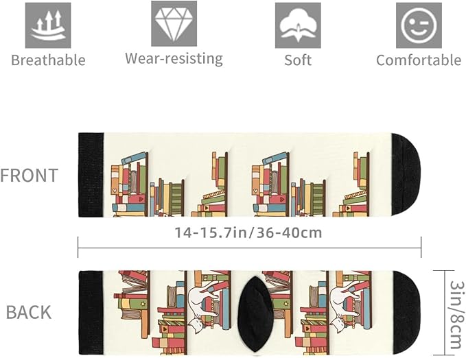 Novelty Crew Socks Crazy Socks For Women & Men
