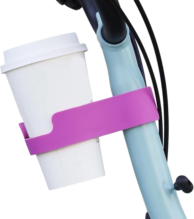 Folding Bike Cup Holder Quick Release, Sturdy Design, Bottle Mount for Commuters & Cyclists Bike Cup Stand