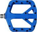 FIFTY-FIFTY Mountain Bike Pedals, Non-Slip MTB Nylon Composite, 9/16" Bicycle Pedals, Lightweight and Wide Flat Platform