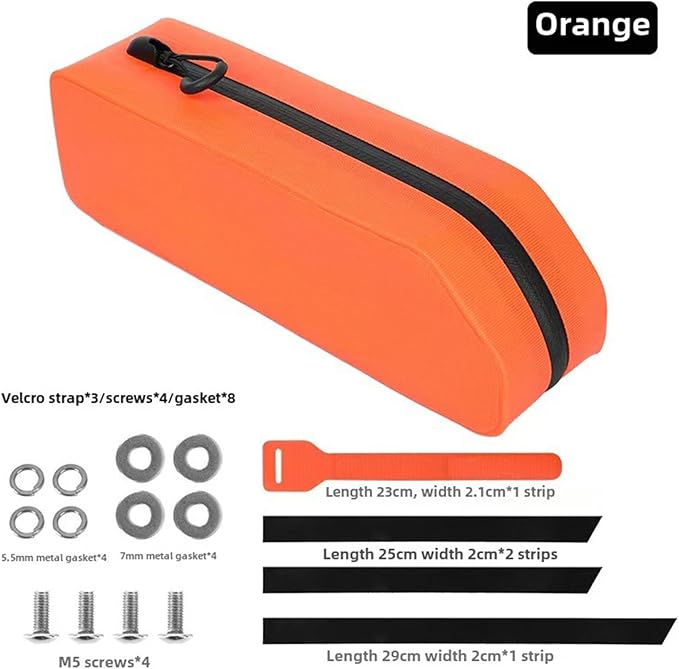 LAFANDE Bike Frame Bag, Waterproof Bike Top Tube Bag, Bicycles Front Frame Bag Top Tube Bike Pouch, Cycling Tools Storage Bag for Road Mountain bicycles Outdoor Cycling Travel Hiking