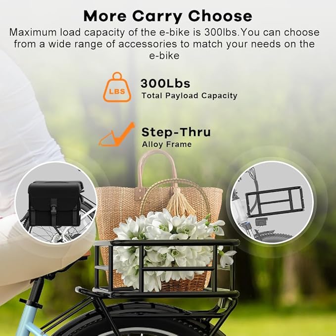 1000W/1500W Peak Electric Bike for Adults,up 80 Miles Removable Battery Ebike, 26/24''" UL Certified Electric Mountain E Bike,Adult Electric Bicycles for Commute Beach Snow