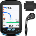 GEOID CC600 Color Screen Bike/Cycling Computer Wireless - Route Navigation with Re-Route Planing, WiFi & Bluetooth, Fast 5s GPS Positioning, with CS600 Cadence/Speed Sensor for Cycling