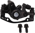 Bike Disc Brake Kit, Mechanical Disc Brakes Aluminum Alloy Caliper Mechanical Disc Brake Caliper Set Front And Rear For Electric Bike Mountain Bike Road Bike Folding Bike (front brake)
