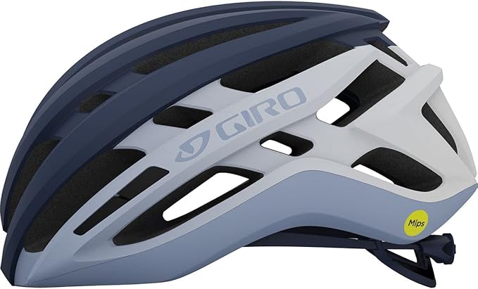 Giro Agilis MIPS W Womens Road Cycling Helmet - Matte Midnight/Lavender Grey (2022), Small (51-55 cm)
