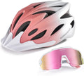 Odoland Adult Bike Helmet and Cycling Sunglasses Set for Men & Women, Safety Certified Bicycle Helmet with UV Protection Glasses for Mountain, Skating, Road, City Commuting & Outdoor Riding