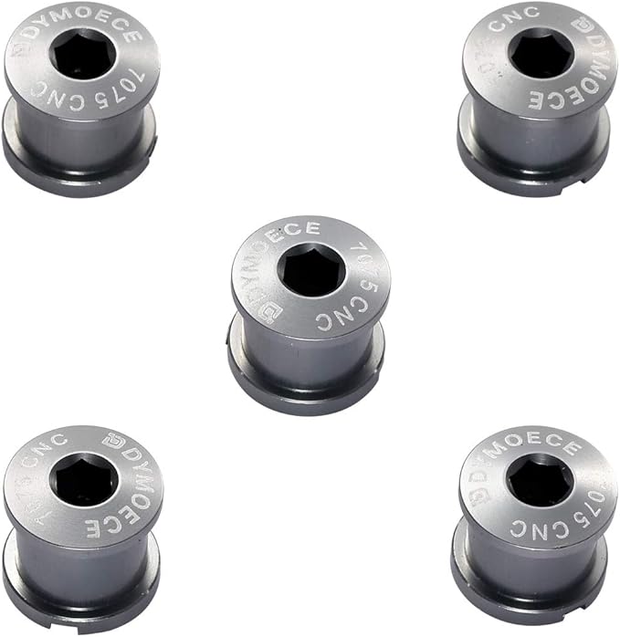 7075 Aluminum Alloy Double Chainring Bolts for Road MTB Bicycle M8 Crankset