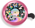 WIRESTER Pink Aluminum Round Bike Bell, Classic Ring Bicycle Bell, Bike Accessories Bell Ring for Adults Kids Girls Boys