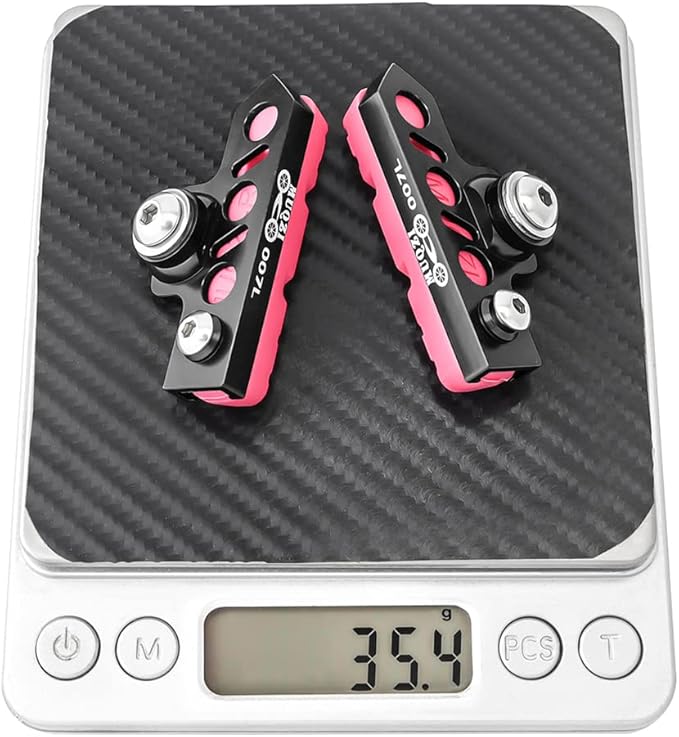 Bicycle C Caliper Extended Brake Pad (Set of 2) Bike Wear-Resistant Replaceable Aluminum Alloy Rim Brake for Road Bike,MTB,Folding Bike