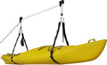Kayak Storage Hoist - Overhead Pulley System with 125lb Capacity for Canoes, Bikes, Ladders, and More - for up to 12-Foot Ceilings by Rad Sportz