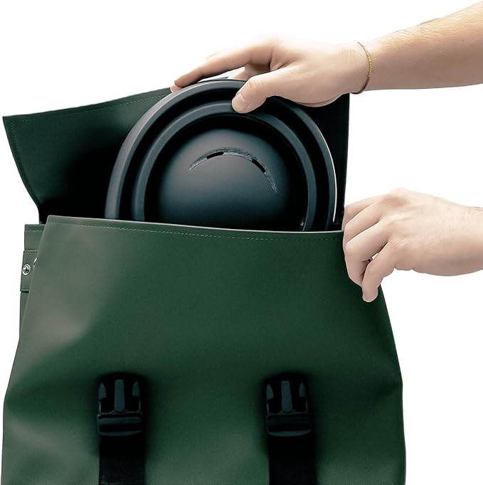 CLOSCA. Foldable Helmet. The Bike Helmet for Women and Men. Certificate for Bicycle, Scooter, Electric Bicycle, Inline Skates and Skateboards.