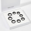 Smart Ring Health Fitness Tracker with GPS Route for Men Women, Step/Heart Rate/Blood Oxygen/Blood Pressure/Sleep Monitoring for iPhone & Andriod, No App Subscription (Sizing Kit Only)