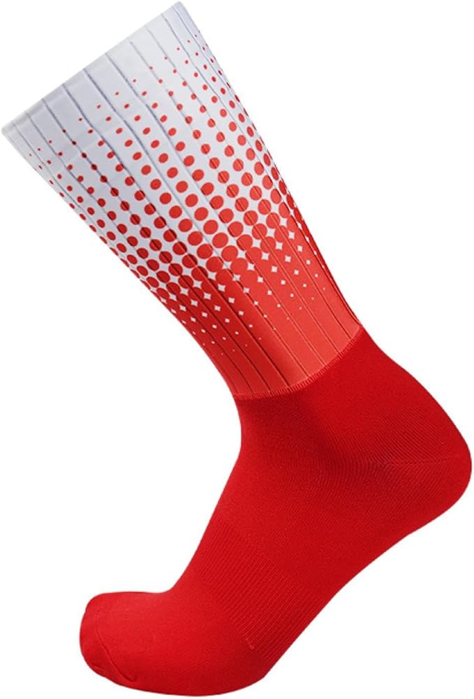 Aero Socks Silicone Non-Slip Breathable Comfortable and Durable Sports Cycling Socks one size 6-12