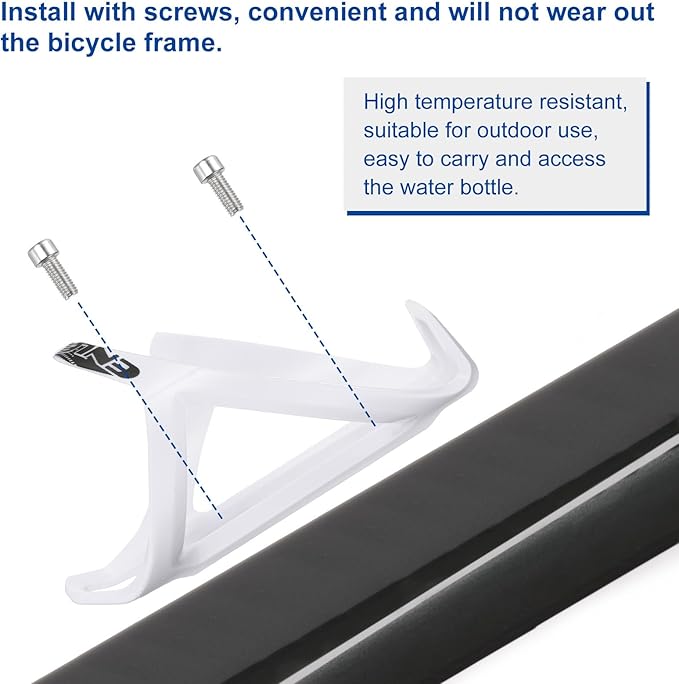 HARFINGTON Bicycle Water Bottle Holder Lightweight Universal Bike Bottle Cages Cycling Cup Holder for MTB Mountain Road Gravel