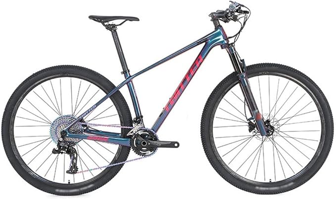 Carbon Fiber Bike Frame 27.5er 29er Hardtail Mountain Bike Frame 15''/17''/19'' 12x142mm Thru Axle Disc Brake Frame XC Internal Routing(29 * 19'')
