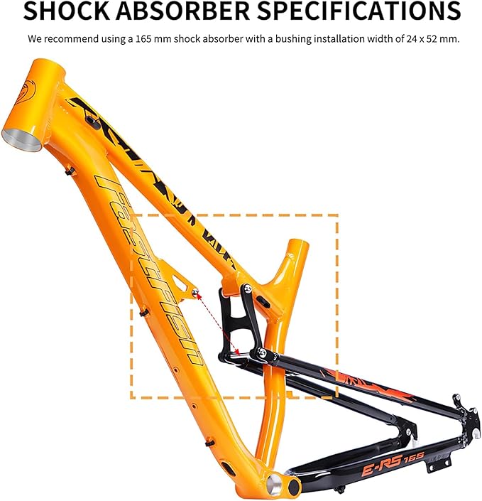 Full Suspension Mountain Bike Frame 27.5er Aluminium Alloy Softtail Frame 17'' DH/XC/AM Quick Release 135mm Frame Disc Brake Bicycles Frame