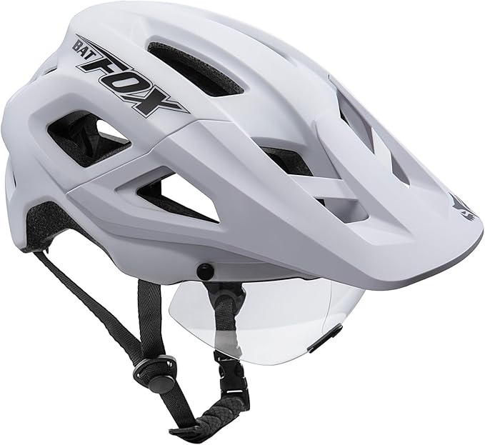 BATFOX NTA 8776 E-Bike & Mountain Bike Helmet for Adults Youth, E-MTB Cycling Helmet for Men Women (52-60CM)