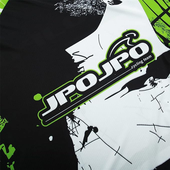 Men's Mountain Bike Jersey Long Sleeve MTB Off-Road Motocross Jersey Quick Dry Downhill&Motocross Shirts