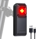 WSDCAM Smart Bike Tail Light Alarm Bike Brake Light Auto ON/Off Anti Theft Bike Alarm with Remote Waterproof Bicycle Alarm Rear Bike Light Bicycle Tail Light LED Rechargeable