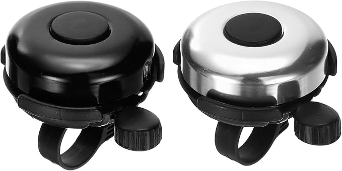 HARFINGTON Bike Bell Classic Bicycle Bell with Loud Crisp Clear Sound Bike Ring Bell Aluminum Bike Accessories