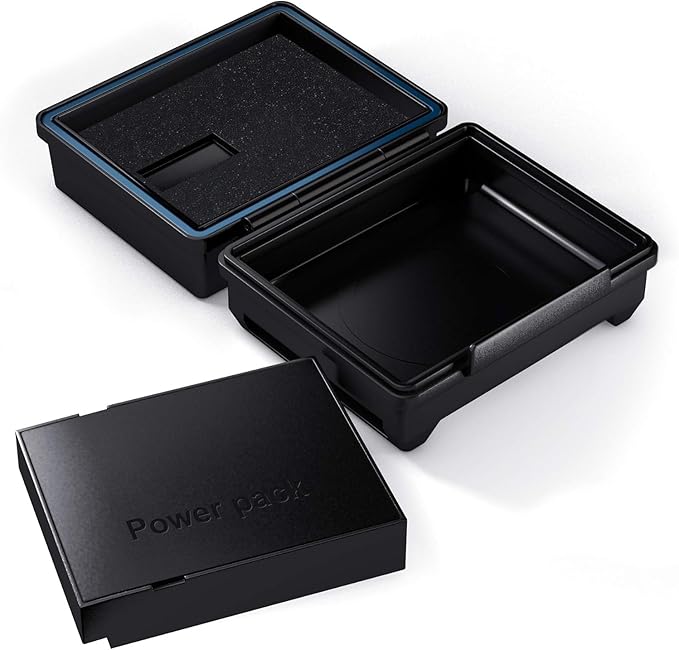Tracki Waterproof Magnetic Mini Box and 3500mAh Battery Extender - Compatible with Tracki Universal GPS Tracker for Vehicles